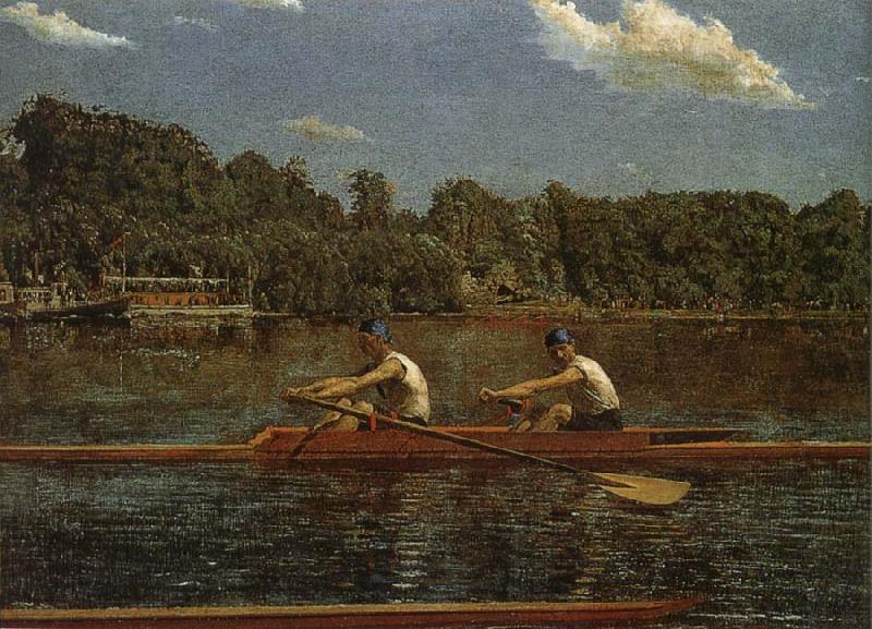 Thomas Eakins Biglin Brother-s Match